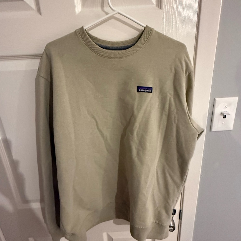 Patagonia Uprisal Khaki Crewneck Sweatshirt (L)